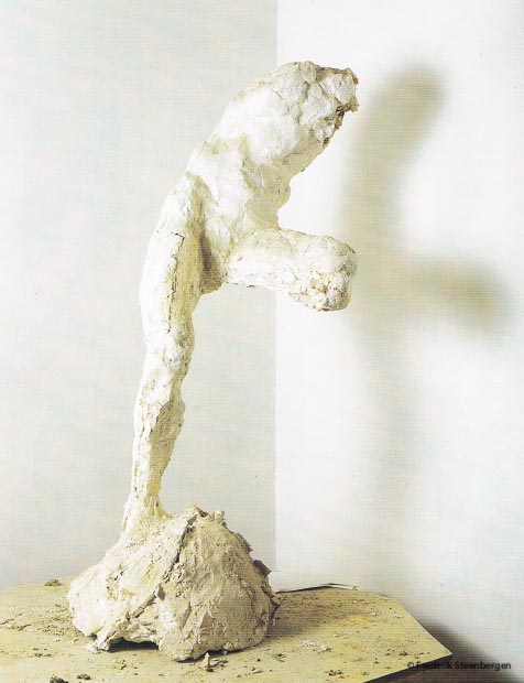 untitled   183cm High  *     plaster (clay moulage)  -   1999