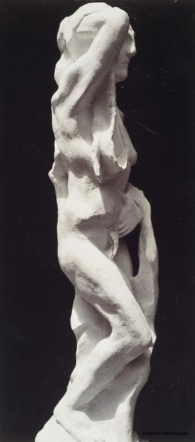  Untitled   49cm Tall  *    plaster (bronze model)  -    2009