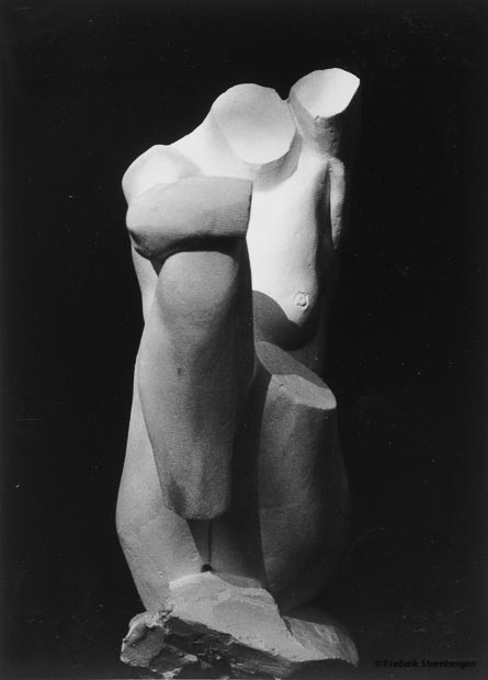 Untitled   48cm Tall *    plaster (study)  -   2004