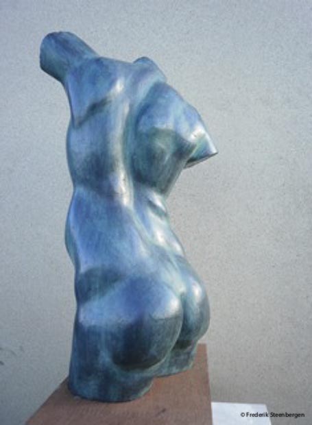  " Hommage to Nicoladze "    43cm Tall  *    bronze - 2014