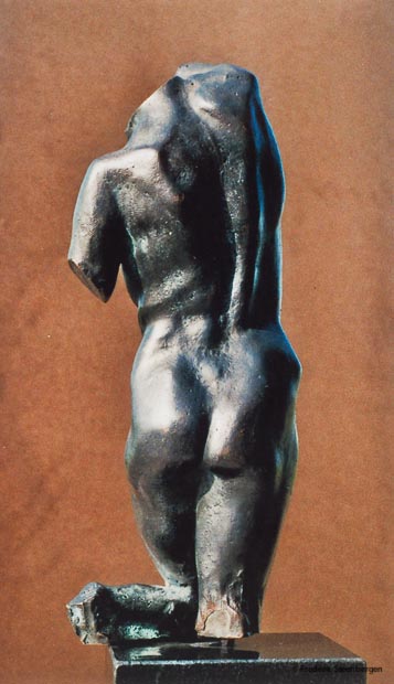 " Equilibrium "   26cm Tall  *   bronze - 2006  ( unicum )