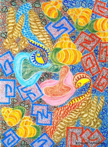 from a series ( untitled) 113x83cm  - tempera -  2016